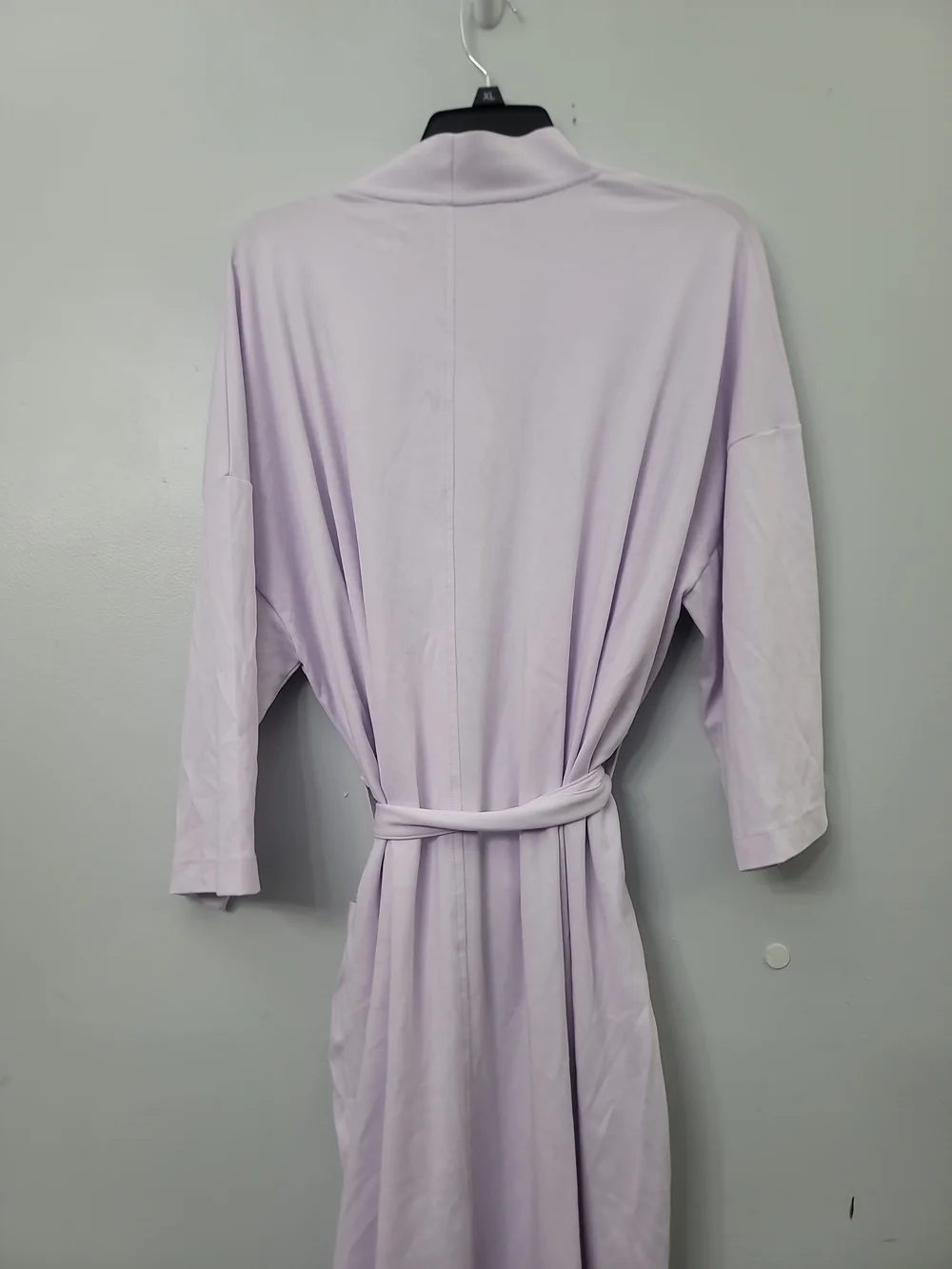 Light Lavender Women's Robe with Waist Tie